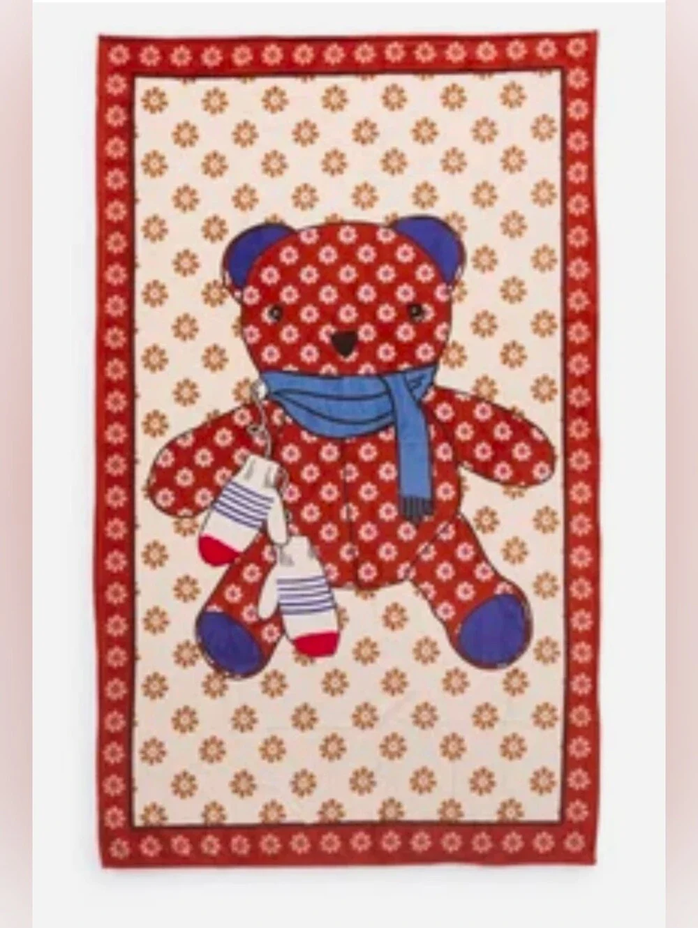 🆕 VERA BRADLEY Fleece Big Toasty Teddy Throw. Sealed!